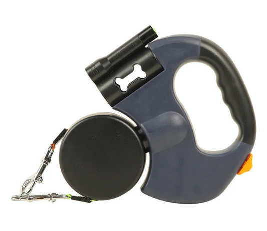 Auto Double Dog Leash (automatic dual-retractable Dog Leash)