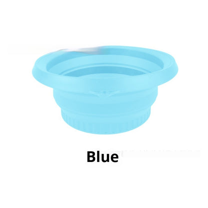 Collapsible Silicone Ice Basin (for face)